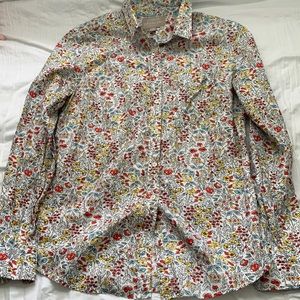 Floral Button Down